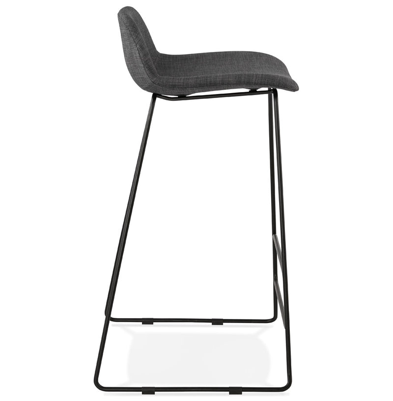 Design barkruk 'MOSKOW' zwart industriële stijl - Majorr