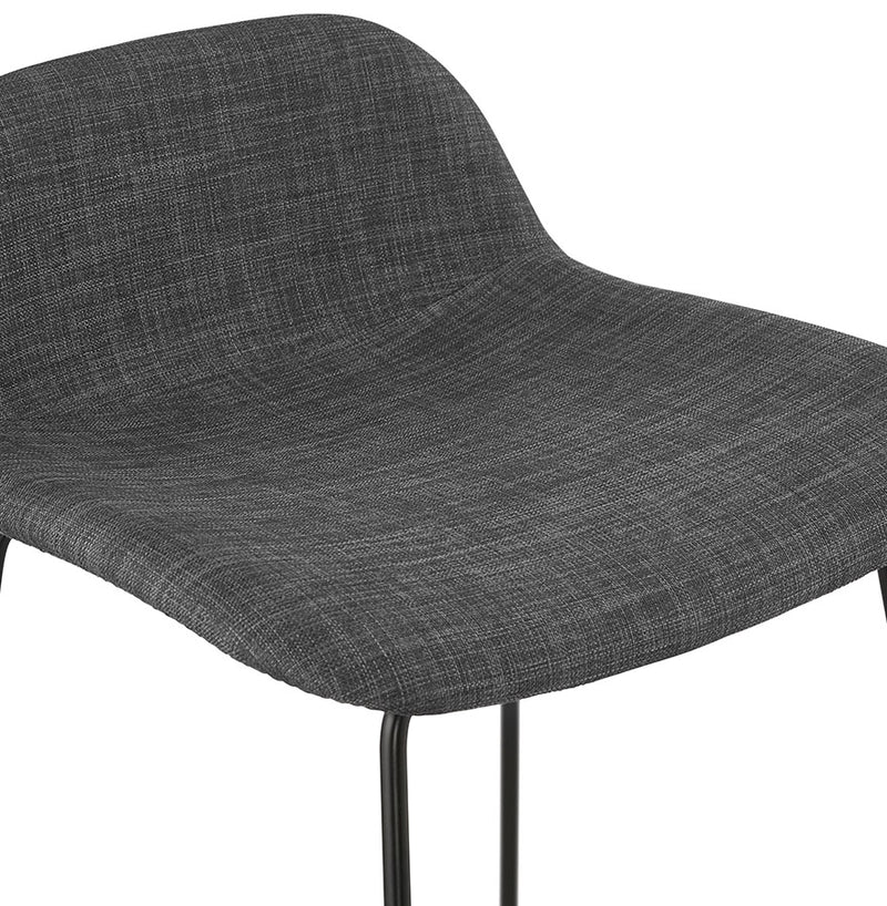 Halfhoge kruk 'MOSKOW MINI' zwart industriële stijl - Majorr