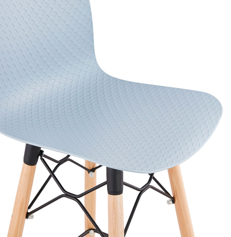 Design barkruk 'MOZAIK' blauw Scandinavische stijl - Majorr