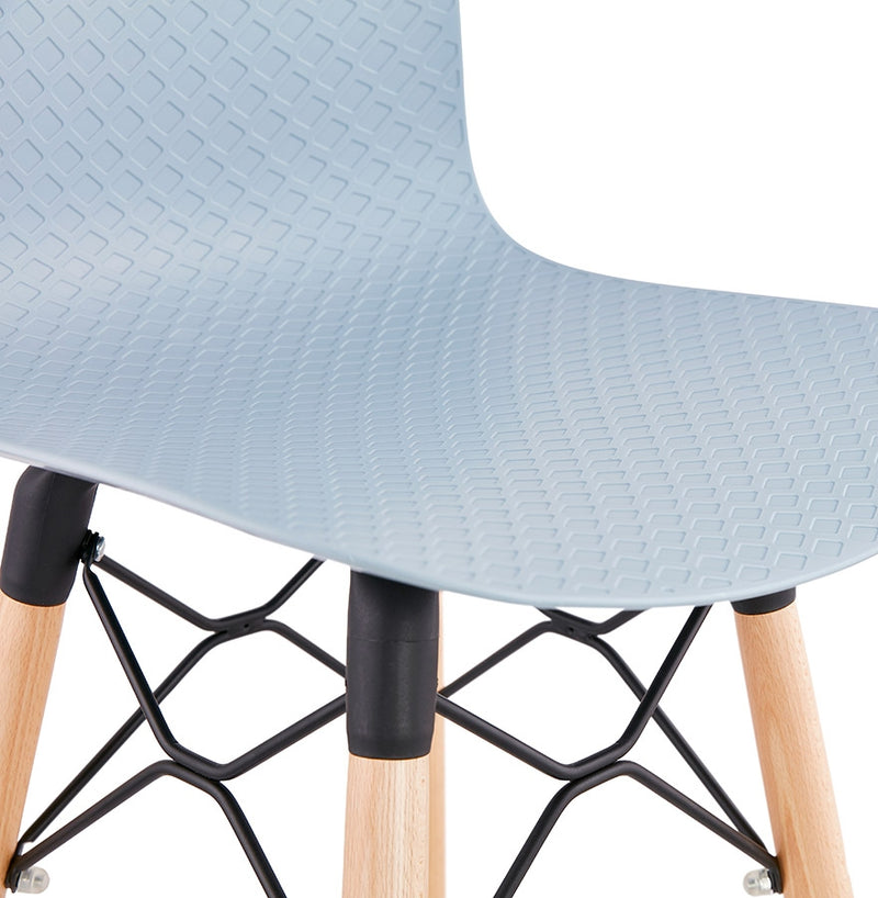 Design barkruk 'MOZAIK' blauw Scandinavische stijl - Majorr