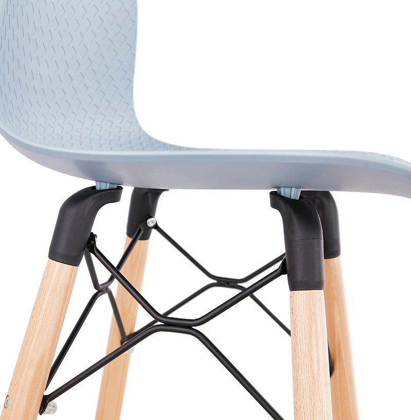 Design barkruk 'MOZAIK' blauw Scandinavische stijl - Majorr