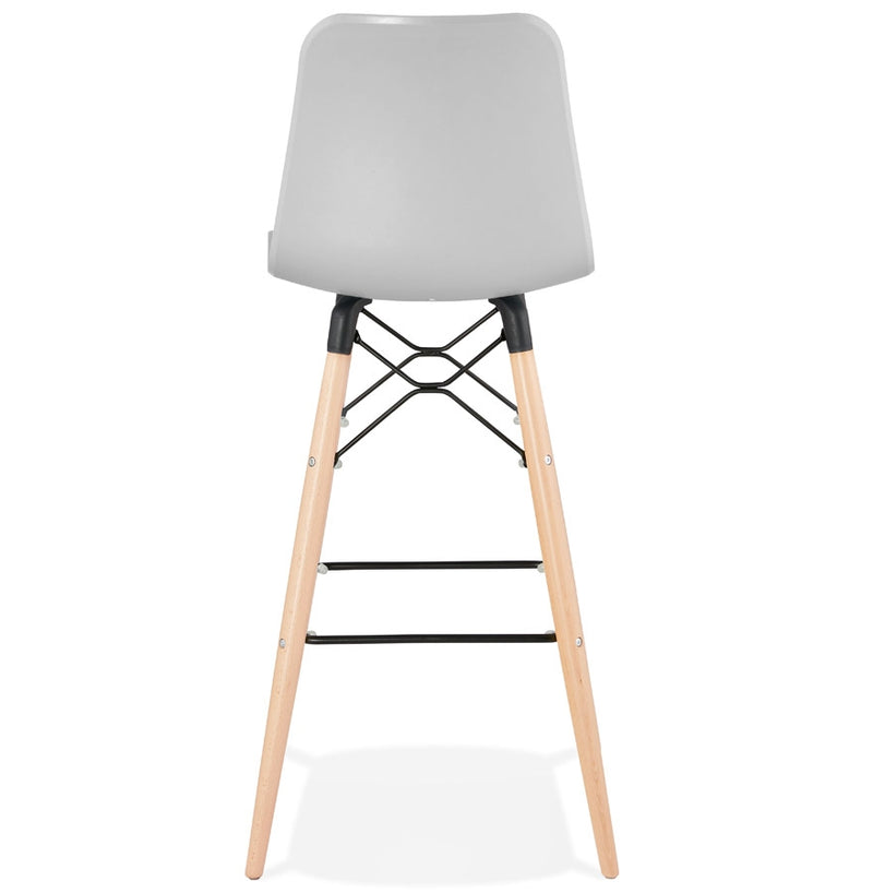 Design barkruk 'MOZAIK' grijs Scandinavische stijl - Majorr