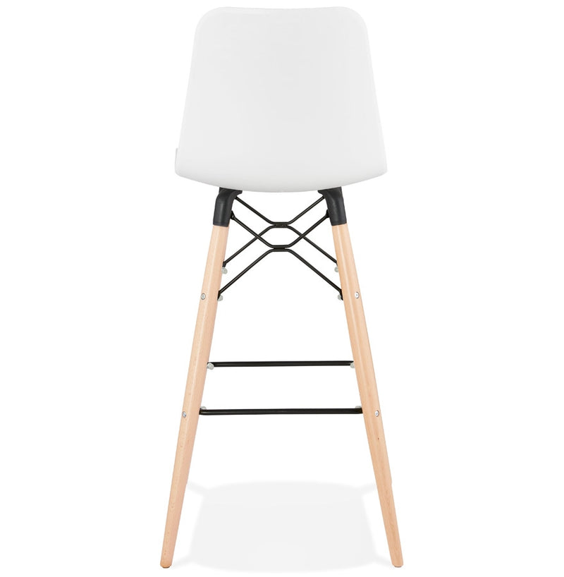 Design barkruk 'MOZAIK' wit Scandinavische stijl - Majorr