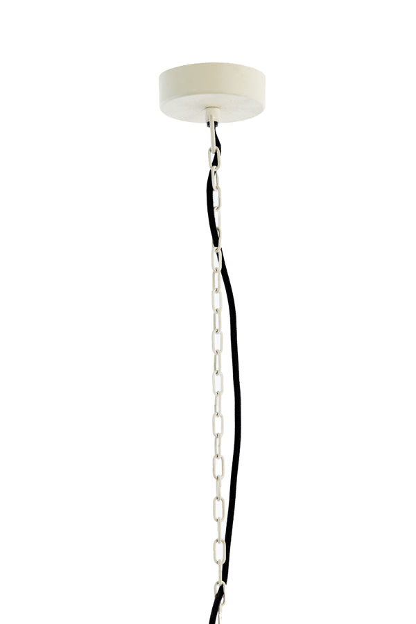 Hanging lamp 48x82 cm NAKISHA light grey - Majorr