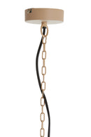 Hanging lamp 48x82 cm NAKISHA sand - Majorr