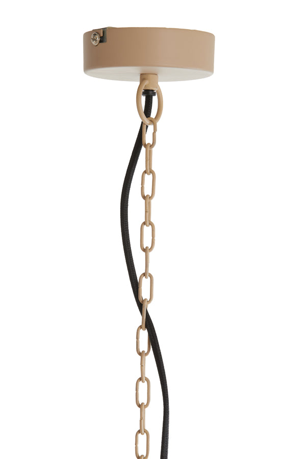 Hanging lamp 48x82 cm NAKISHA sand - Majorr