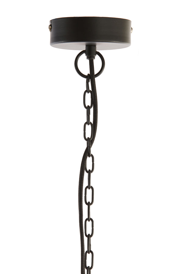 Hanging lamp 40x70 cm NAKISHA matt black - Majorr