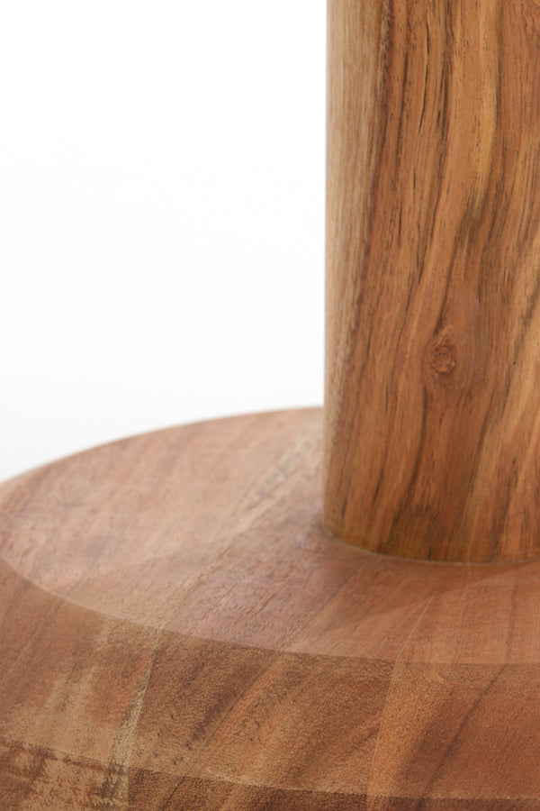 Side table 35x46 cm NALAGU mango wood natural - Majorr