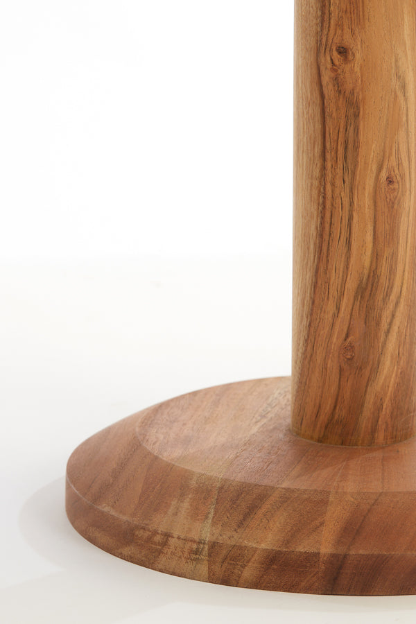 Side table 35x46 cm NALAGU mango wood natural - Majorr