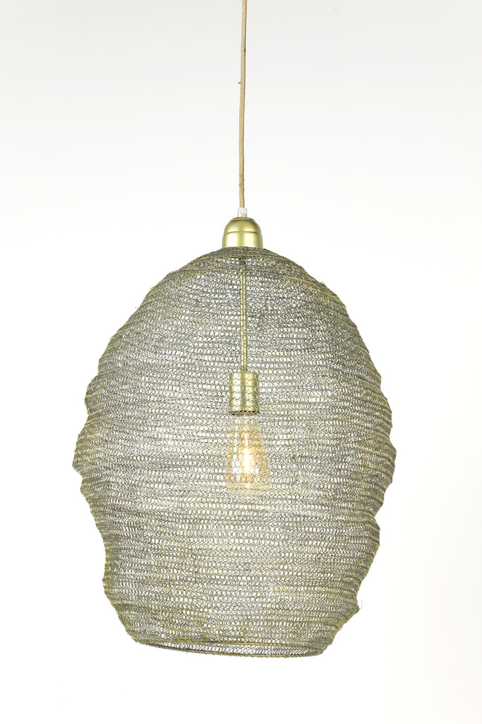 Hanglamp Nikki - Licht Goud - Ã˜45cm