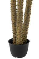 Palm Tree 3 Parts Real Touch In Pot Plastic Green - Majorr