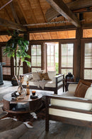 Palm Tree 3 Parts Real Touch In Pot Plastic Green - Majorr