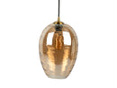 Hanglamp Glamour Cone - Bruin - Ø23cm - Majorr