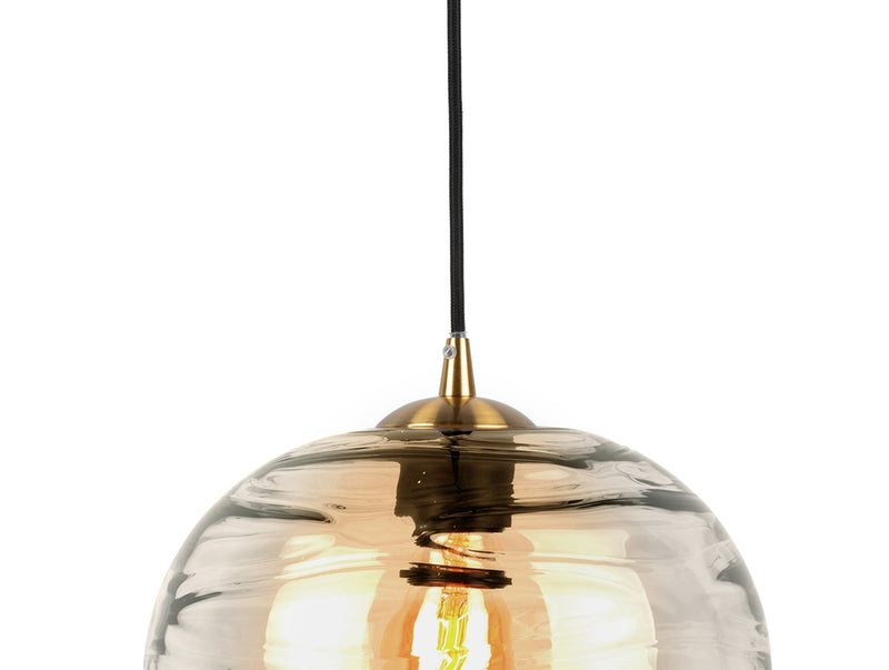 Hanglamp Glamour Globe - Bruin - Ã˜25cm