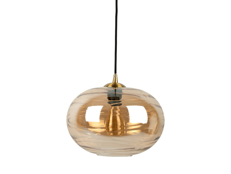 Hanglamp Glamour Sphere - Bruin - Ã˜30cm