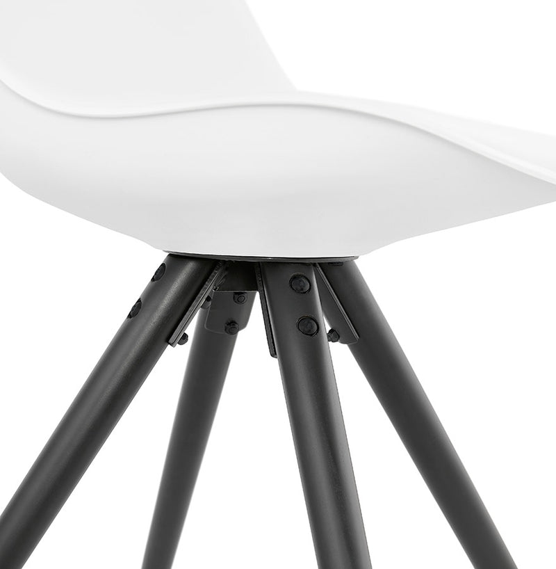 Design stoel 'PIPA' wit - Majorr