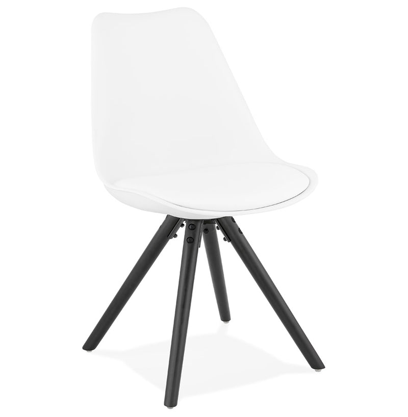 Design stoel 'PIPA' wit - Majorr