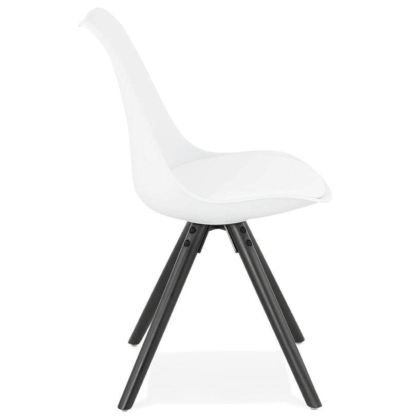 Design stoel 'PIPA' wit - Majorr