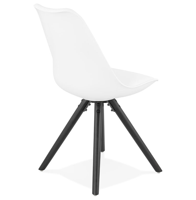 Design stoel 'PIPA' wit - Majorr