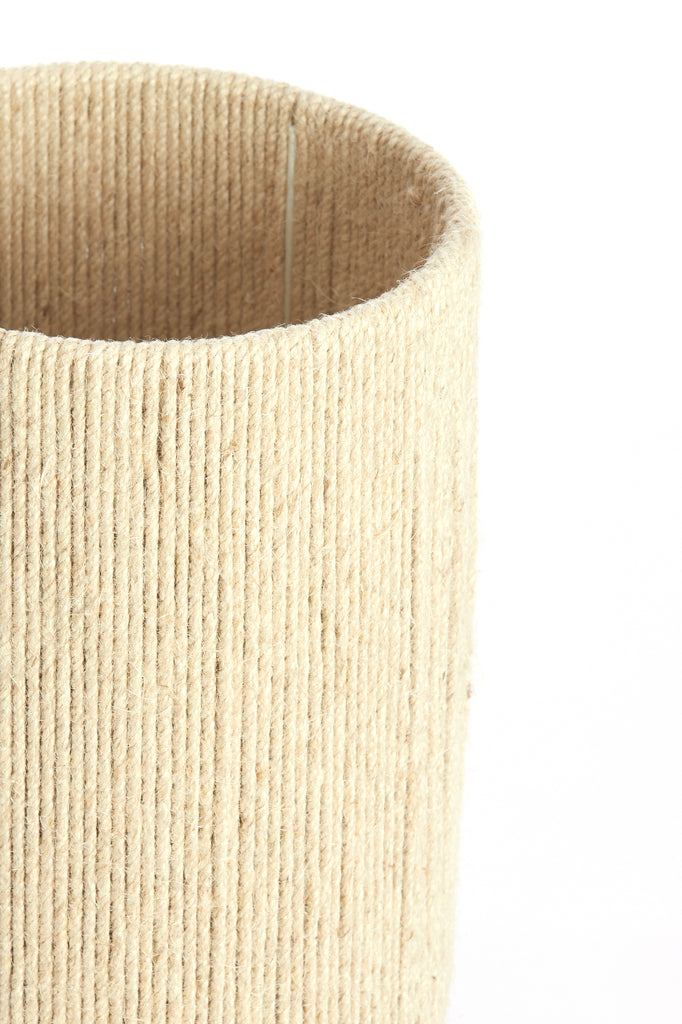 Table lamp 21,5x54,5 cm PITINO jute cream - Majorr