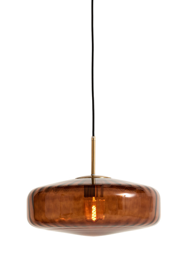 Hanglamp Pleat - Antiek Bruin - Ã˜40cm - Majorr