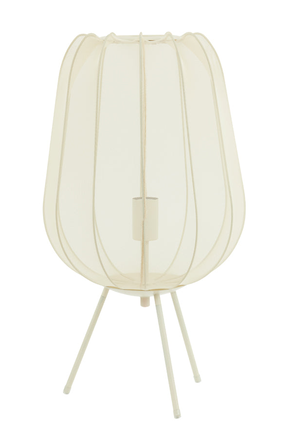 Table lamp 34x60 cm PLUMERIA sand - Majorr