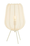 Table lamp 34x60 cm PLUMERIA sand - Majorr