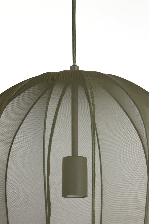 Hanglamp Plumeria - Donkergroen - Ø42cm - Majorr