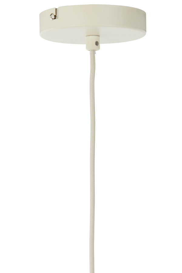 Hanging lamp 60x45 cm PLUMERIA sand - Majorr