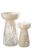 Pot Archaic Paper Mache Brown Large - Majorr