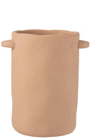 Pot Long Gustave Cement Light Brown - Majorr