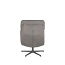 Relaxfauteuil Alvar + Ottomane 53x57x83 cm - Majorr