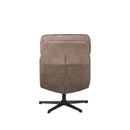 Relaxfauteuil Alvar + Ottomane 53x57x83 cm - Majorr