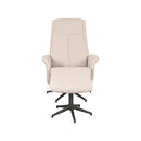 Relaxfauteuil Bergen + Ottomane 77x76x105 cm - Majorr