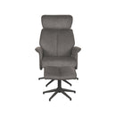 Relaxfauteuil Verdal + Ottomane 77x79x109 cm - Majorr