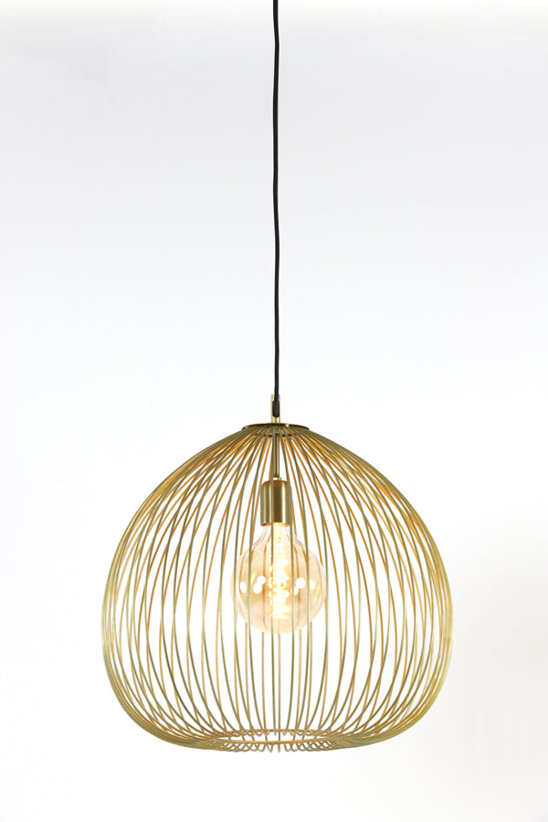 Hanglamp Rilana - Licht Goud - Ø45cm - Majorr