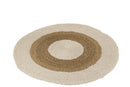 Rug Round Seagrass White/Natural Medium - Majorr