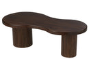 Salon Table Infinity Mango Wood Brown Small - Majorr