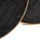 Salontafel Blackbone brass set van 2 - Majorr