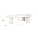 Salontafel Bloomstone 160x80 - Majorr