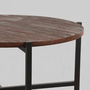 LABEL51 Salontafel Dox - Zwart - Mangohout - Zwart Onderstel - Majorr