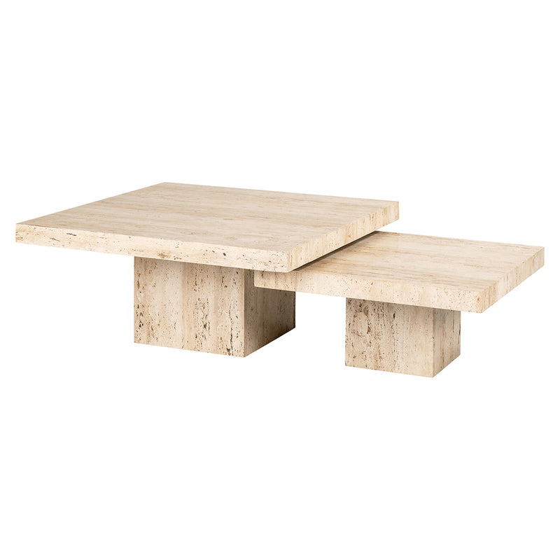 Salontafel La Cantera vierkant set van 2 - Majorr