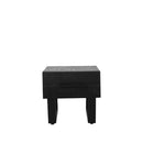 LABEL51 Salontafel Santos - Zwart - Mangohout - 50 cm - Majorr