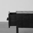 LABEL51 Salontafel Santos - Zwart - Mangohout - 50 cm - Majorr