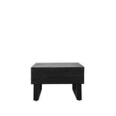 LABEL51 Salontafel Santos - Zwart - Mangohout - 70 cm - Majorr