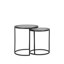 LABEL51 Salontafel Set Pair - Antiek ash - Metaal - 40 cm - Majorr