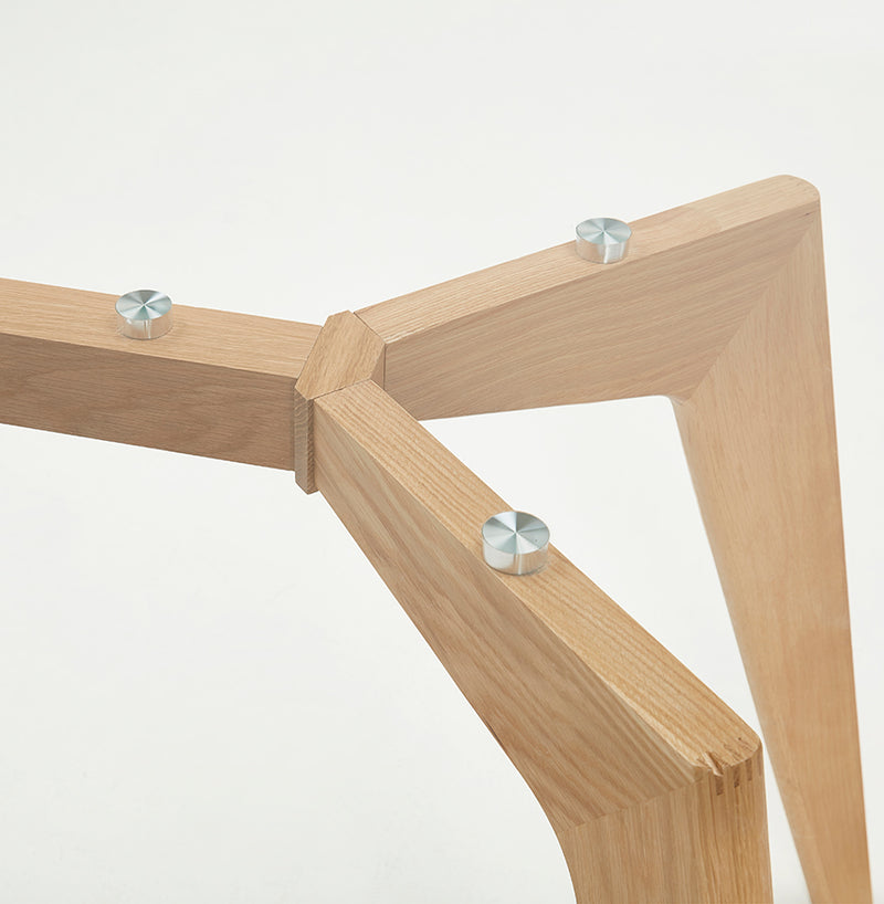 Glazen design eettafel 'SALTO' - 180x90 cm - Majorr