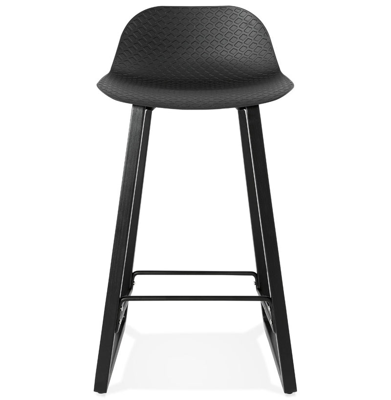 Halfhoge kruk 'SASHIMI MINI' zwart design - Majorr