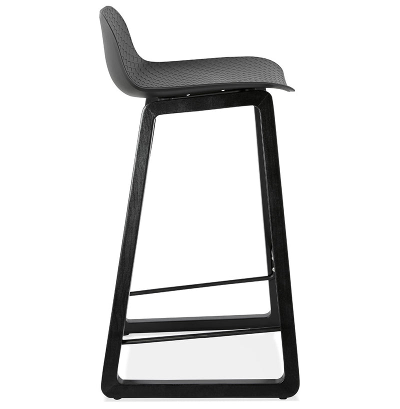 Halfhoge kruk 'SASHIMI MINI' zwart design - Majorr