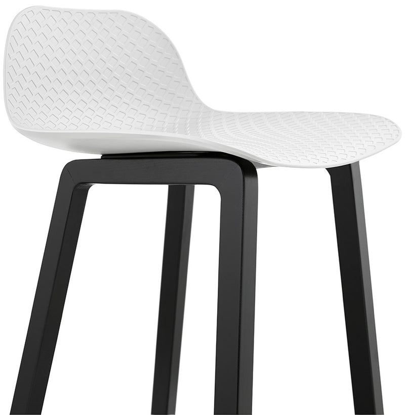 Halfhoge kruk 'SASHIMI MINI' wit design - Majorr